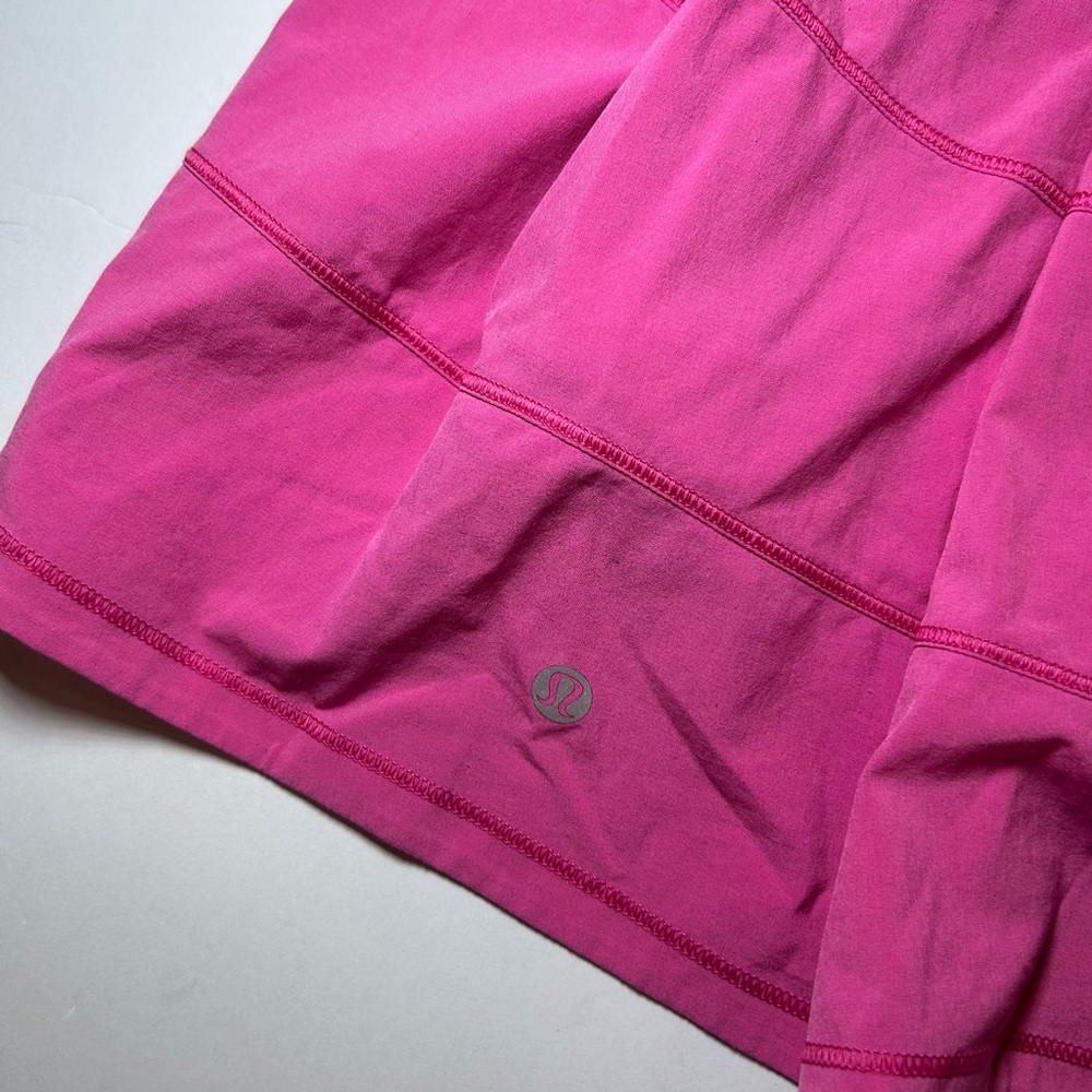 Lululemon Pace Rival Skort Women's Pink Skirt Size 10 - Picture 3 of 5
